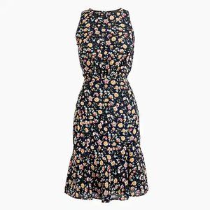 JCrew Mercantile Ruched-Waist Dress Vintage Floral